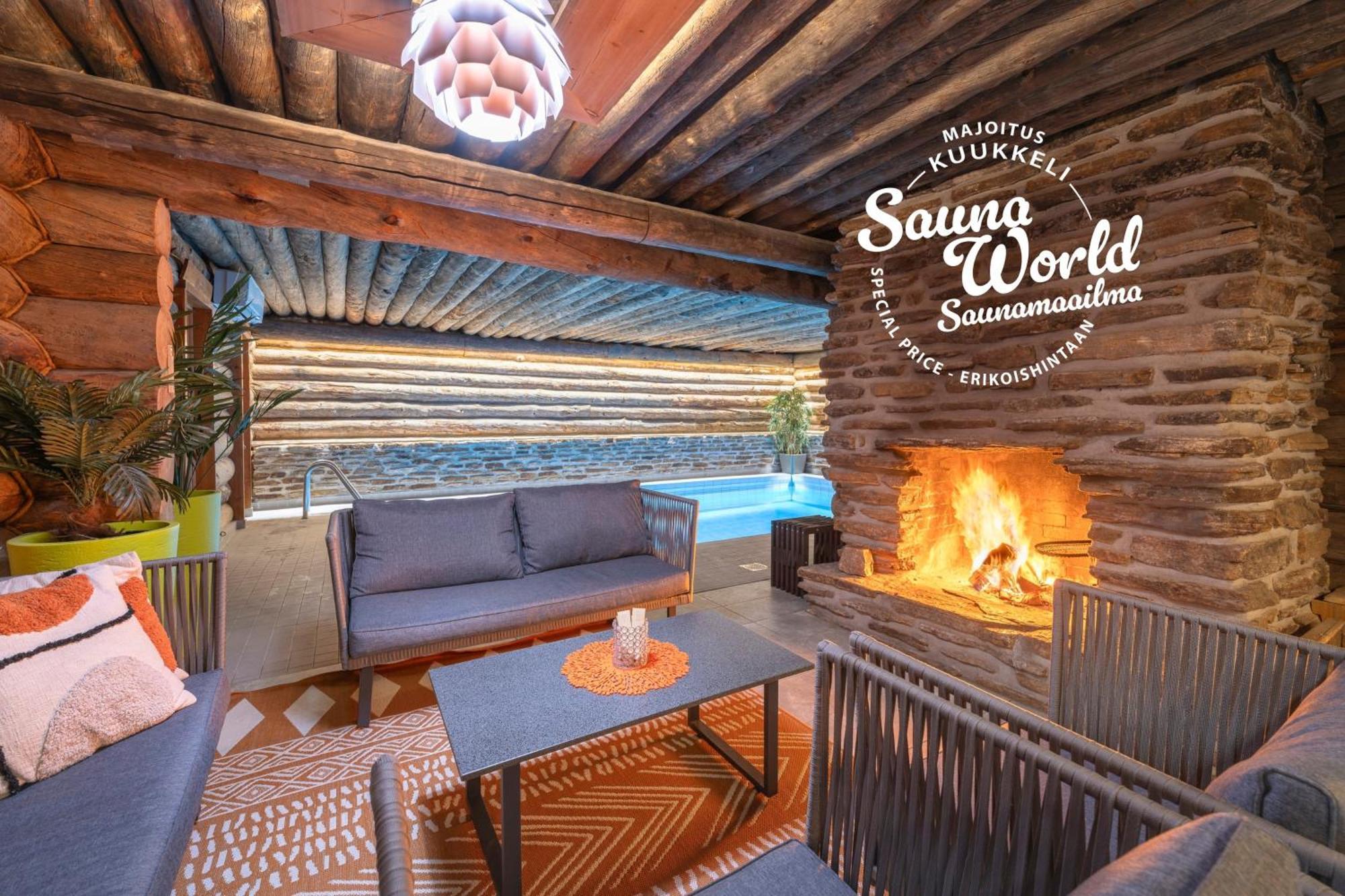 Kuukkeli Apartments Pikku-Hirvas Ja Porotokka Саариселькя Экстерьер фото